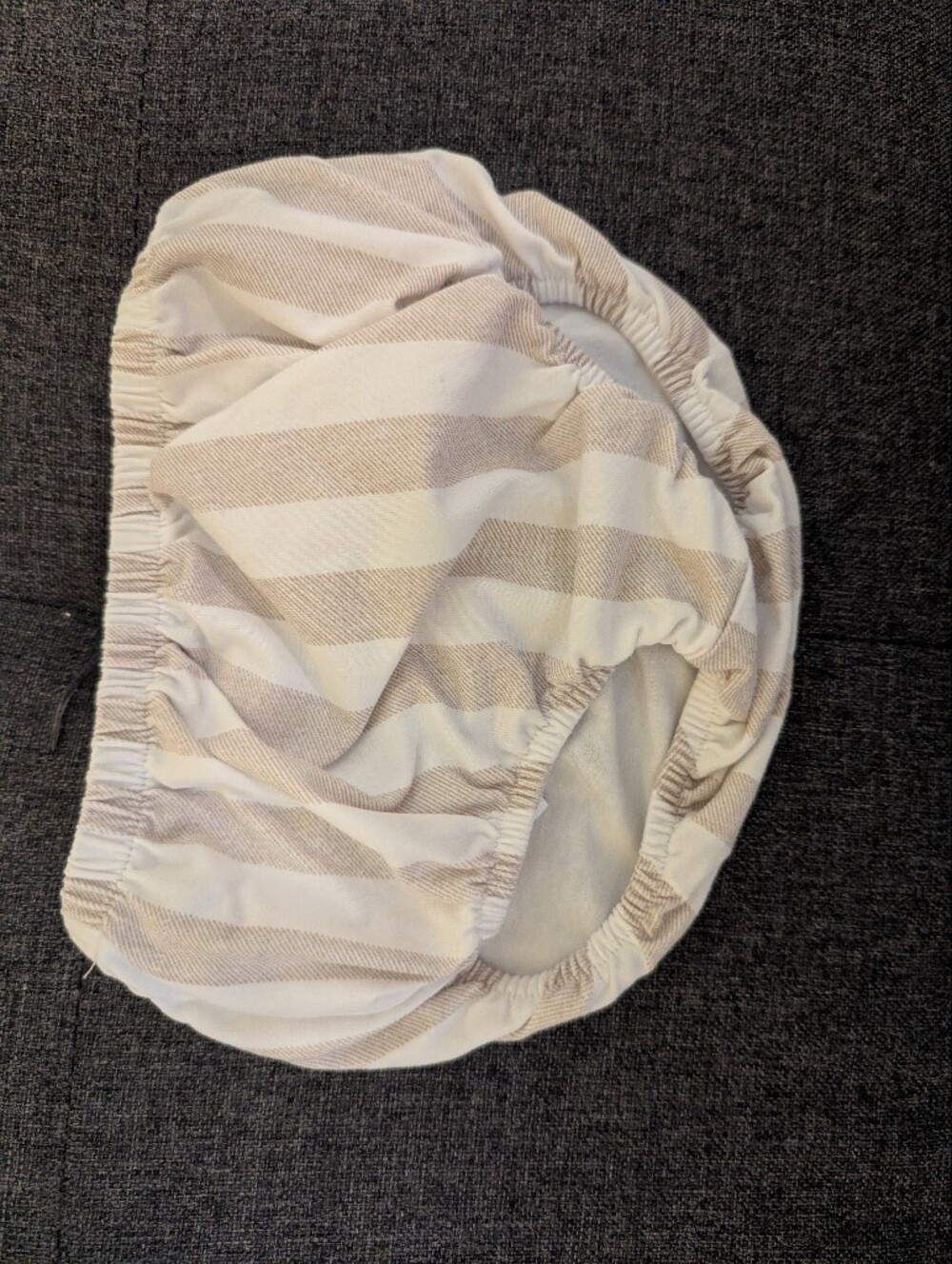 Mayoral Tiered White Baby Dress with Peach Print - Picture 4 of 6